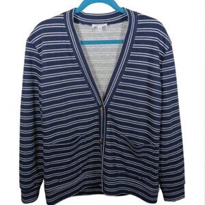 HAVEN WELL WITHIN Organic Cotton French Terry Cardigan size XS